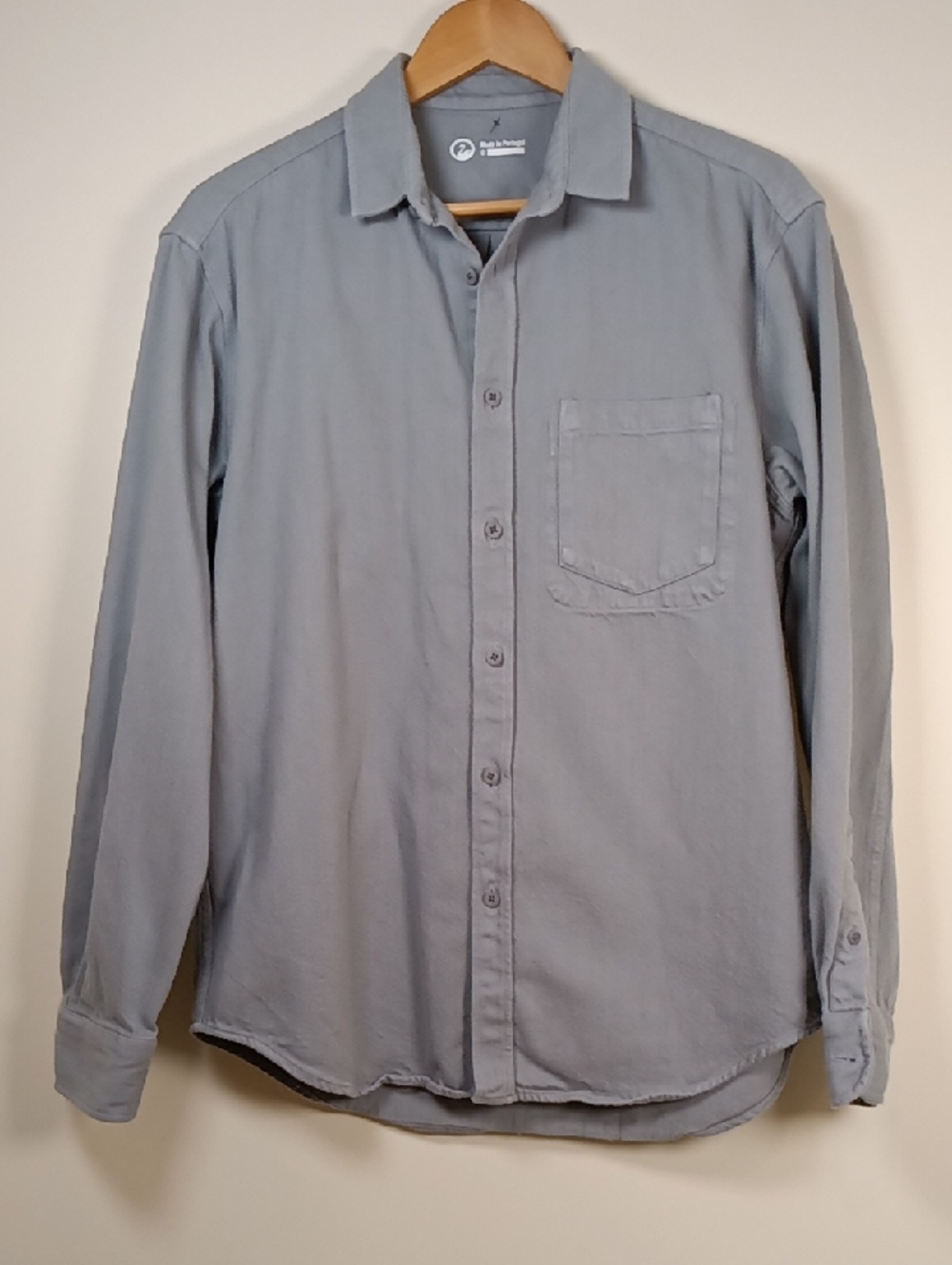Outlier NYC Long Sleeve Twill Buttonfront Shirt